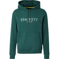 Hackett Sweat-shirt 'HERITAGE' émeraude / blanc