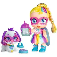 Famosa Poupée avec animal de compagnie Super Cute Rainbow Party 26 cm (26 cm)