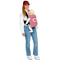 MOM Palomitas Woman Costume Multicolore Enfants