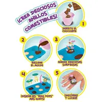 Zap Chef Choco Pop Rings Bleu Enfants