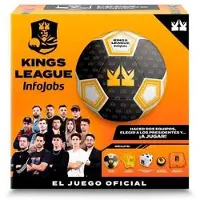 IMC Toys Jeu de cartes officiel Kings League Transparent Transparent One Size
