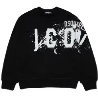 Dsquared2 Kids Relax Icon Sweatshirt Noir 10 Years Enfants