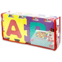 Tachan 26 Piece Pastered Carpet 32 X Alphabet 32 Cm Multicolore 18-24 Months Enfants