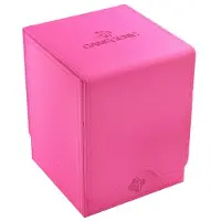 GameGenic Squire Xl Deck Case 100 Packs Rose Enfants