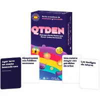 Asmodee Qtden Card Game Spanish Version Multicolore Enfants