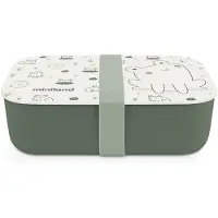 Miniland Natural Frog Lunch Bag Beige Enfants