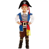 MOM Little Pirate Kids Costume Marron 3-4 Years Enfants