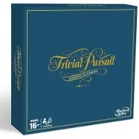 Hasbro Trivial Pursuit Classic Edition Version Board Game Portuguese Bleu Enfants