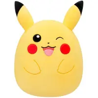 Squishmallows Pikachu Stuffed Wink 35 Cm Jaune Enfants