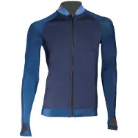 BEUCHAT Atoll Limited Edition 2 Mm Long Sleeve Full Zip Rash Guard Bleu S Homme