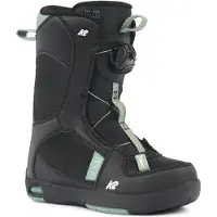 K2 Snowboard - Boots de snowboard all-mountain - Lil Kat Black - Taille Enfant 28 - Noir