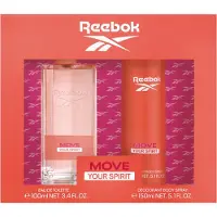Reebok Move Your Spirit Woman Coffret EDT 100ml + Déodorant 150ml