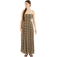 Superdry Sheered Back Sleeveless Long Dress Multicolore 2XS Femme
