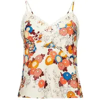 Superdry Vintage Cami Sleeveless Blouse Beige S Femme