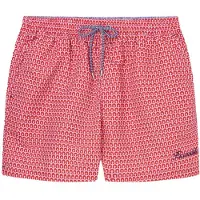 Faconnable Gate Swimming Shorts Rouge L Homme