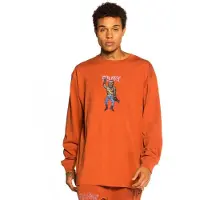 Grimey Jazz Thing Long Sleeve T-shirt Orange S