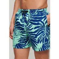 Superdry Printed 15´´ Swimming Shorts Bleu XL Homme