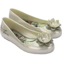 Melissa Sweet Love + Disney Princess Ballet Pumps Argenté EU 35 Fille