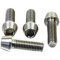 Pro Bolt Tifapinch230 Front Axle Pinch Bolt Kit Argenté