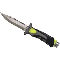 Tecnomar Scuba Inox Knife Noir