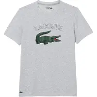 Lacoste Th9299-00 Short Sleeve T-shirt Gris L Homme