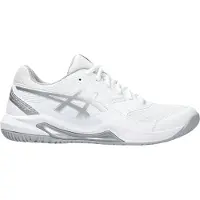 Asics Chaussure de sport 'Dedicate 8' gris argenté / blanc