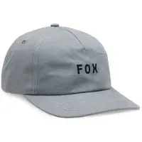 FOX Racing Casquette à visière incurvée, logo gris