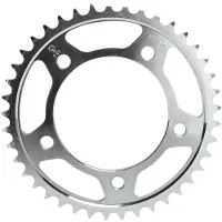 JT Sprockets 530 Jtr302.41 Steel Rear Sprocket Argenté 41t
