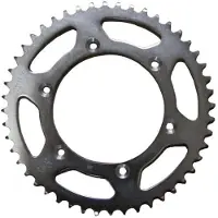 Jt 520 Jtr245/3.47 Steel Rear Sprocket Argenté 47t