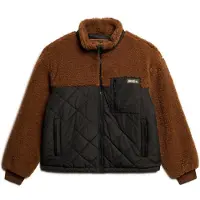 Superdry Veste d’hiver marron / noir