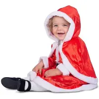 MOM Christmas Monada Dressed In Wings And Hood Costume Rouge 12-24 Months Enfants
