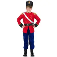 MOM Toy And Jacket Junior Costume Rouge 5-6 Years Enfants