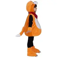 MOM Small Fox Costume Orange 5-6 Years Enfants