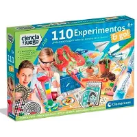 Clementoni - 110 expériences, jeu scientifique « Expériences », laboratoire de chimie, à partir de 8 ans (55474)