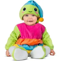 MOM Shiny Worm Baby Costume Multicolore 12-24 Months Enfants