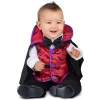 MOM Count Dracula Baby Costume Rose 7-12 Months Enfants