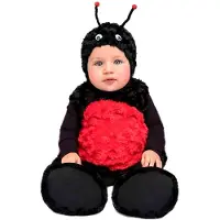 MOM Stuffed Spider Kids Costume Rouge 5-6 Years Enfants
