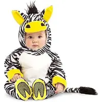 MOM Zebra Kids Costume Jaune 12-24 Months Enfants