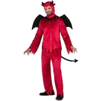 MOM Devil Costume Rouge XL Enfants