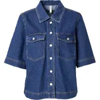 ONLY Chemisier 'ONLBelle' bleu foncé