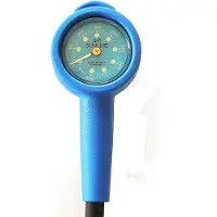 Tecnomar Manomètre flexible Dot bleu Bleu, taille unique