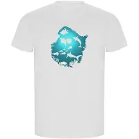 Kruskis Underwater Dream Eco Short Sleeve T-shirt Blanc L Homme