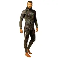 Cressi Seppia 7 Mm Spearfishing Wetsuit Vert M Homme