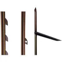 Hunt Blackout 7 Mm Shark Spearshaft Marron 130 cm