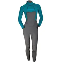 BEUCHAT Atoll 2 Mm Back Zip Diving Wetsuit Gris S Homme
