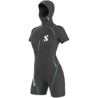 SCUBAPRO Definition With Hood 6 Mm Short Sleeve Shorty Noir M Femme