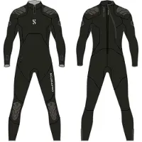 SCUBAPRO Everflex Yulex 5/4 Mm Woman Diving Wetsuit Noir XL Femme