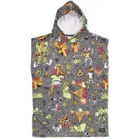 Ocean & Earth Irvine Hooded Youth Poncho Multicolore Enfants