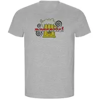 Kruskis Narcosis Eco Short Sleeve T-shirt Gris S Homme