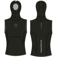 SCUBAPRO Everflex Yulex 2.0 Hooded Thermal Vest Noir XS Homme